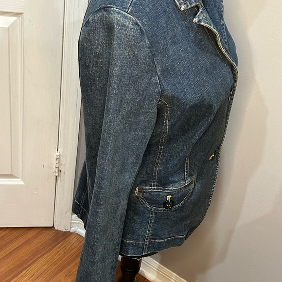 Casual Corner Annex Denim Jacket Medium - Picture 8 of 16